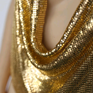 All Chained Up Glitz Top (Gold)