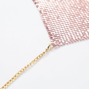 All Chained Up Glitz Top (Rose Gold)