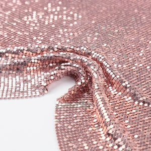 All Chained Up Glitz Top (Rose Gold)